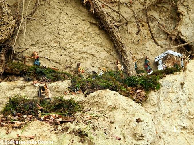 Presepi nel bosco a Saliceto di Pocapaglia
