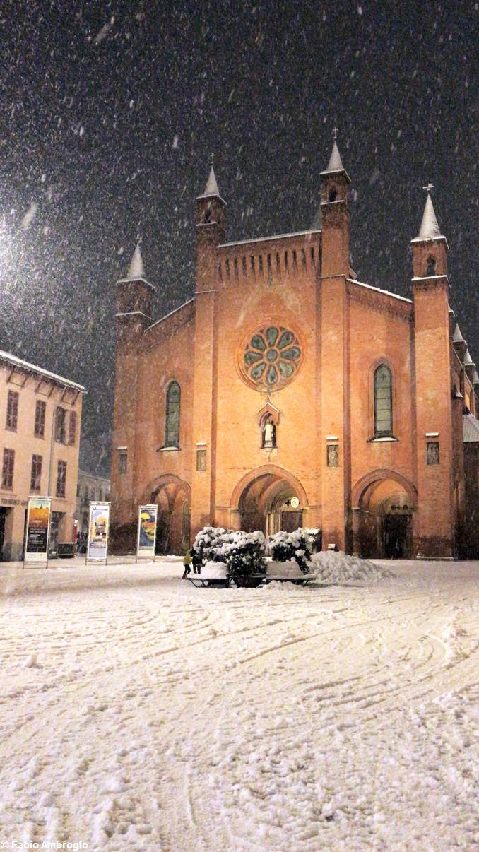 Langhe, Alba e il Roero imbiancati, inviateci i vostri scatti più belli. 12