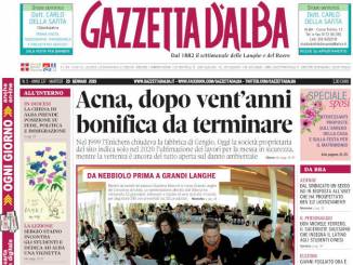 La copertina di Gazzetta d'Alba in edicola martedì 29 gennaio