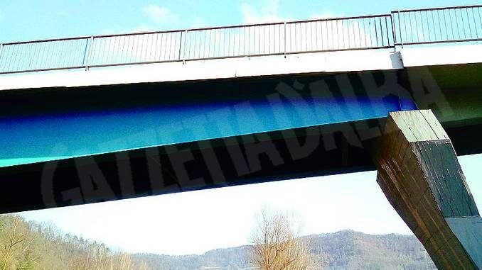 Il ponte sul Bormida a Bergolo è ridiventato azzurro