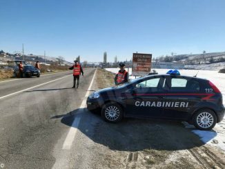 Inseguimento dei carabinieri sulla Asti-Mare