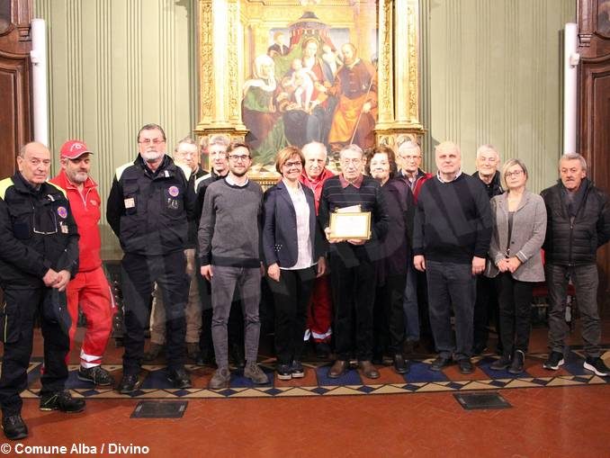 Alba ringrazia Franco Bordino, volontario del Gruppo comunale di protezione civile