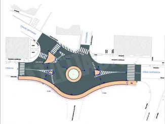 Nuova rotatoria in corso Cortemilia all’incrocio con la strada Sottoripa