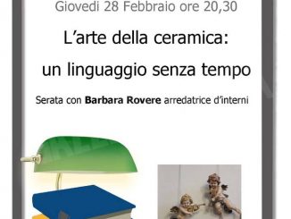 Albedo a Bra parla di arte della ceramica con Barbara Rovere