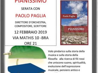 Paolo Paglia ragiona di musica e filisofia con l’associazione Albedo di Bra