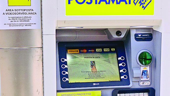Nei paesi senza uffici postali  in estate arrivano i Postamat?