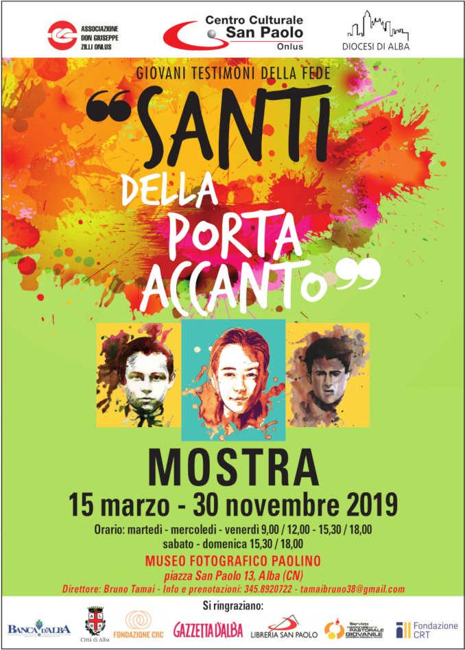 Anche ad Alba la mostra Santi della porta accanto 1