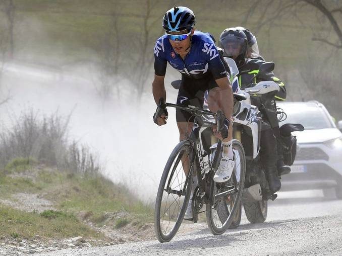 Strade bianche: Diego Rosa ha dato spettacolo con una lunga fuga 1