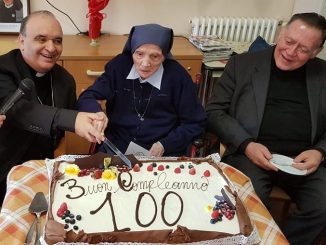 Suor Eugenia festeggia i 100 anni di età e i 79 di vita religiosa Paolina