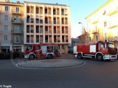 Paura per un incendio in un palazzo di piazza San Paolo ad Alba 2