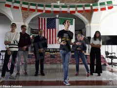 Welcome party al liceo Cocito per i ragazzi di Medford 9