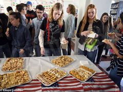 Welcome party al liceo Cocito per i ragazzi di Medford 14