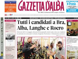 La copertina di Gazzetta d'Alba in edicola martedì 30 aprile