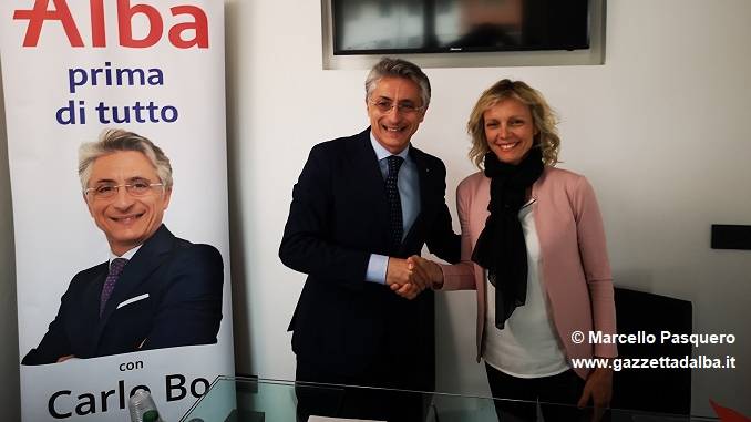 Carlotta Boffa non correrà come sindaco, sosterrà Carlo Bo e il centrodestra