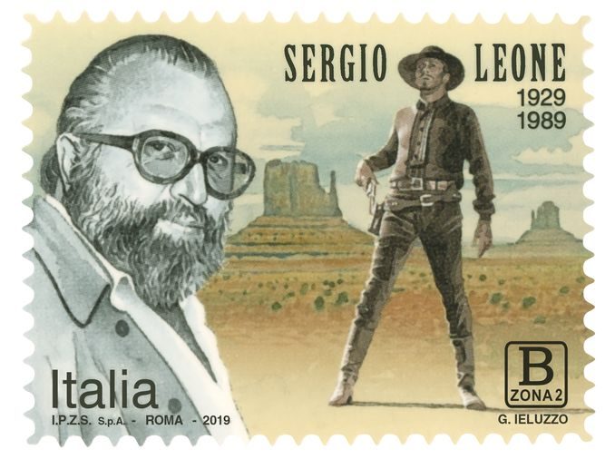Un francobollo per ricordare Sergio Leone scomparso 30 anni fa