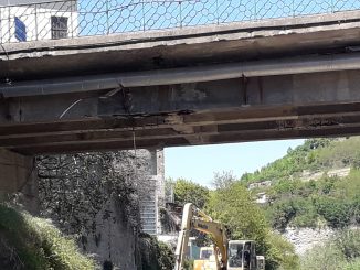 A Cortemilia sono partiti i lavori per consolidare il ponte sul Bormida