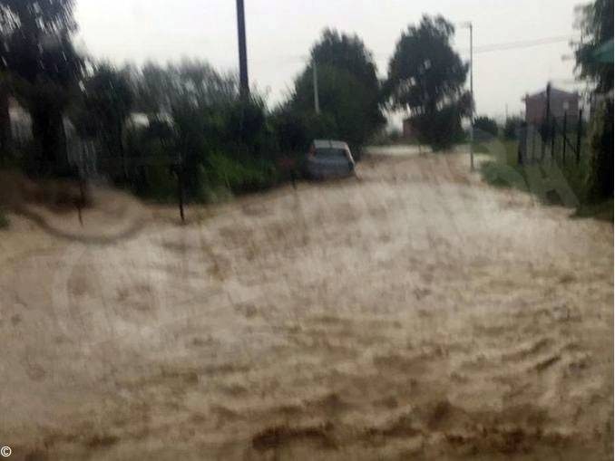 Forte temporale in corso nel Roero