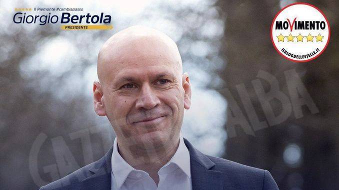 Domani, martedì 7 maggio, il candidato governatore dei 5 stelle Bertola sarà ad Alba