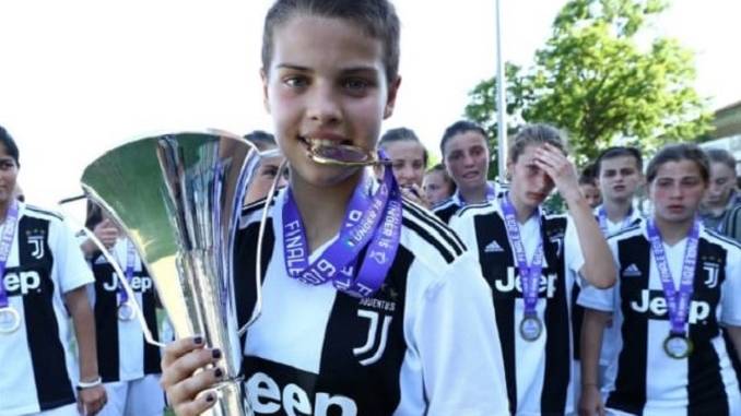 Lo scudetto under 15 femminile della Juventus porta la firma dell'albese Maddalena Morengo