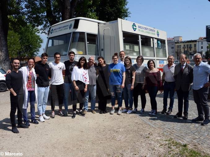 I ragazzi sanno donare: l’autoemoteca a scuola 3