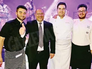 Mattia Martino chef alla cena del 2 giugno all’ambasciata italiana in Etiopia