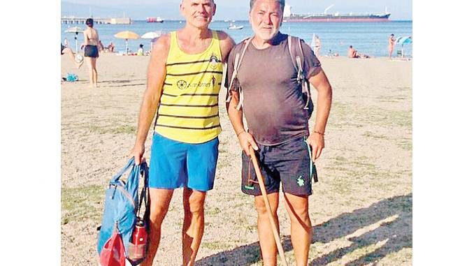 180mila passi per andare da Mont&agrave; al mare