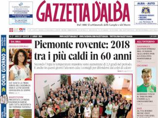 La copertina di Gazzetta d'Alba in edicola martedì 2 luglio