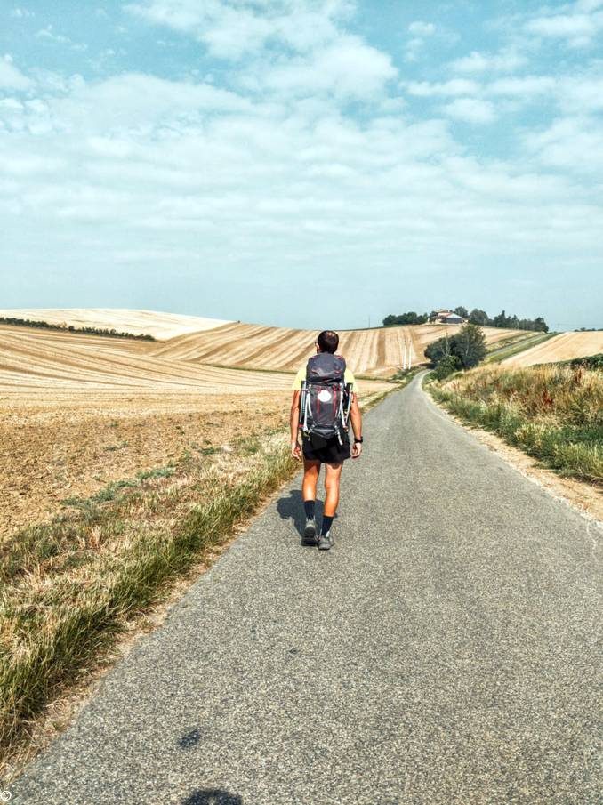 Cammino di Santiago: Andrea Barra verso la Spagna