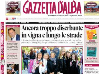La copertina di Gazzetta d'Alba in edicola martedì 10 settembre
