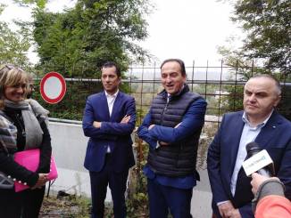 Cirio assicura: "Nel mio mandato ricostruiremo il ponte crollato di Monchiero"