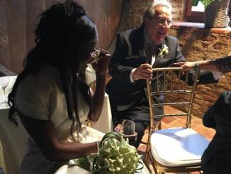 Il notaio Vincenzo Toppino è convolato a nozze, a Castellinaldo, con "Dodo"