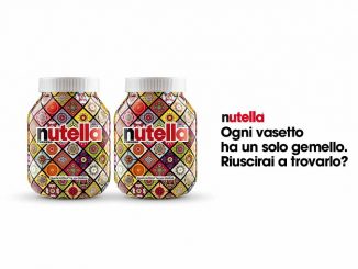 Ferrero lancia Nutella gemella, la campagna che esalta le differenze