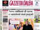 La copertina di Gazzetta d’Alba in edicola martedì 29 ottobre