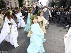 Palio degli asini 2019: la fotogallery della sfilata 24