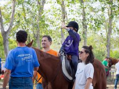 Sportabili: festa di fine stagione per il gruppo di equitazione con un bel dono da parte degli alpini 1