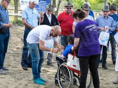 Sportabili: festa di fine stagione per il gruppo di equitazione con un bel dono da parte degli alpini 2