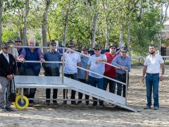 Sportabili: festa di fine stagione per il gruppo di equitazione con un bel dono da parte degli alpini 6