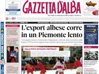 La copertina di Gazzetta d’Alba in edicola martedì 3 dicembre