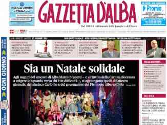 La copertina di Gazzetta d’Alba in edicola martedì 17 dicembre