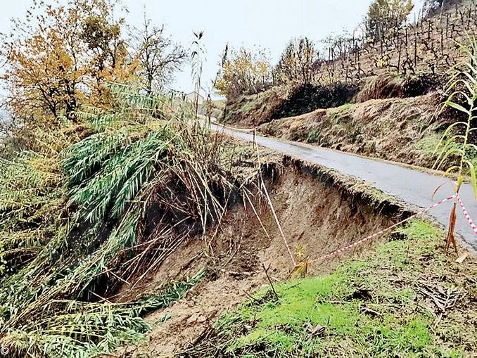 A Cossano Belbo tre strade sono ancora chiuse