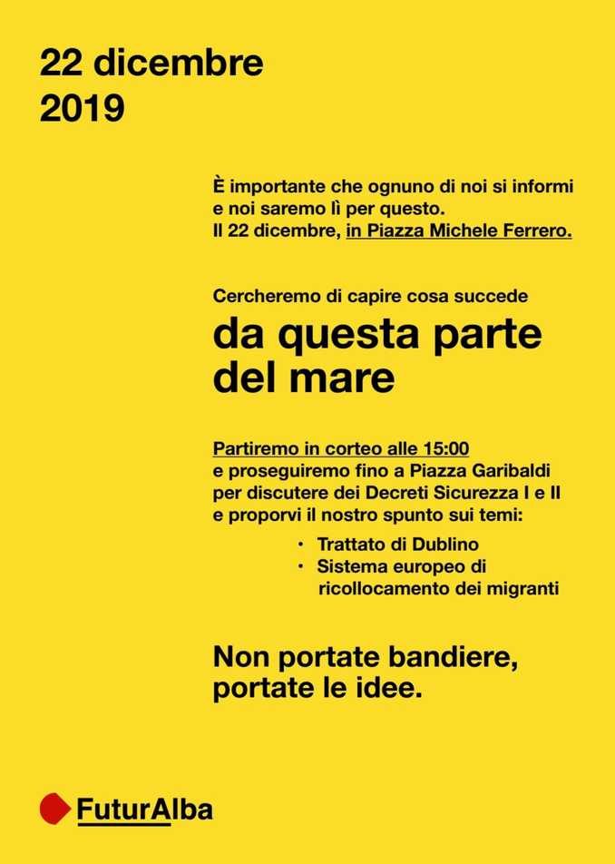 I giovani che si riconoscono nei valori del centrosinistra scendono in piazza