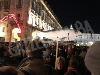 40 mila sardine a Torino: il racconto di una di loro