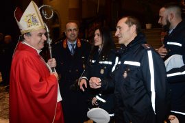 Grande partecipazione alla festa di san Sebastiano dei Vigili albesi 1