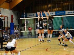 Pallavolo, serie B2. Il 2019 si chiude col derby vinto dall’Alba volley 8