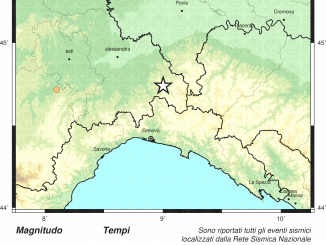 Terremoto in Piemonte: nella notte terza piccola scossa