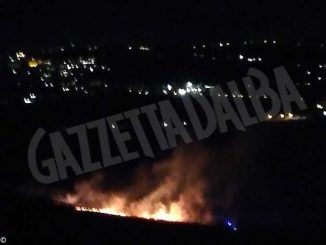 Nella serata di ieri è stato spento l’incendio alle sterpaglie a Rio Freddo di Neive
