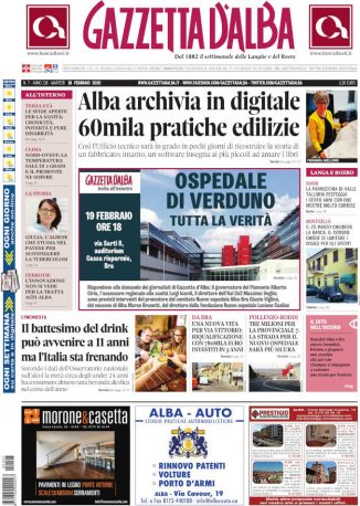 Le notizie principali del numero in edicola dal 18 febbraio