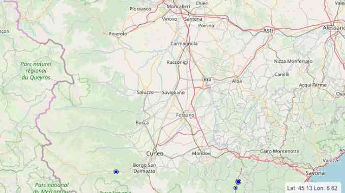 Terremoto in Piemonte, quattro piccole scosse nell'ultima settimana