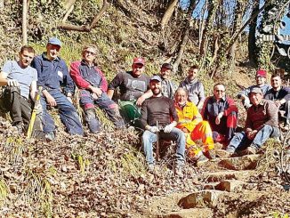 La “scala santa” di Cossano Belbo è stata ripulita e resa più sicura