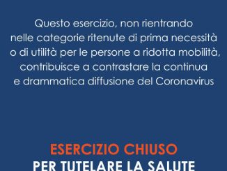 Alcuni commercianti scelgono di chiudere per tutelare la salute e contenere l’epidemia